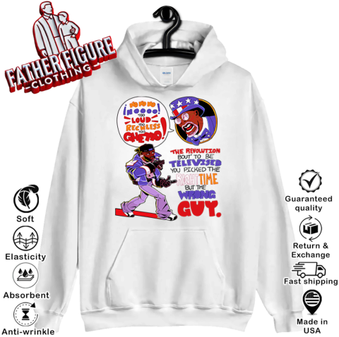 Kendrick Lamar Too Loud Too Reckless Too Ghetto Hoodie