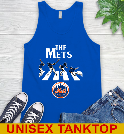MLB Baseball New York Mets The Beatles Rock Band Shirt Tank Top 4