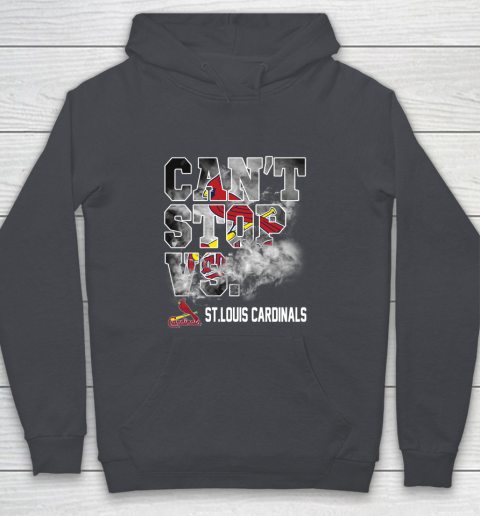 MLB St.Louis Cardinals Baseball Can't Stop Vs Cardinals Youth Hoodie 5