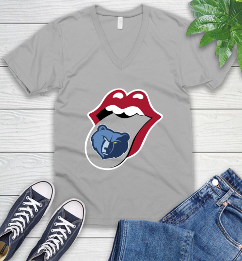 Memphis Grizzlies NBA Basketball Lips I Root For My Team Adoring Fan 52