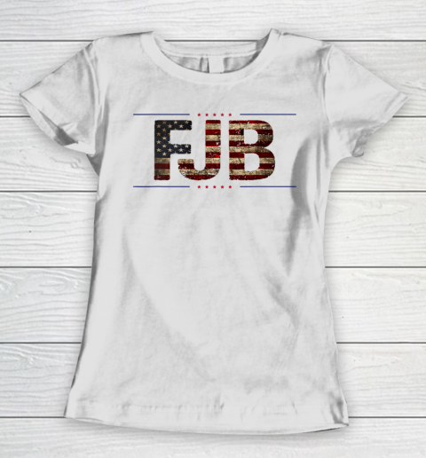 FJB Fuck Joe Biden Pro America Distressed Retro Vintage Women's T-Shirt