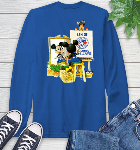 MLB Baseball Toronto Blue Jays Mickey Drawing Shirt 64
