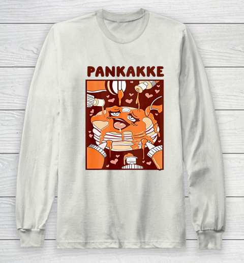 Pankakke Food Funny Cake Cupkakke Long Sleeve T-Shirt 9