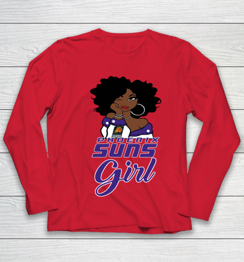 Phoenix Suns Girl NBA Youth Long Sleeve 10