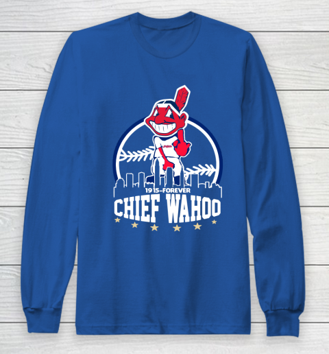 Chief Wahoo Shirt Cleveland Indians 1915 Forever Long Sleeve T-Shirt 6