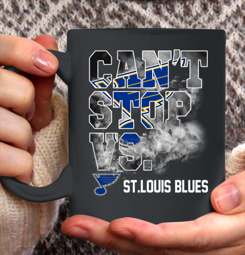 NHL St.Louis Blues Hockey Can't Stop Vs Ceramic Mug 11oz 2