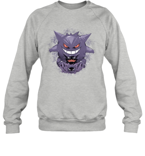 bpfs gastly haunter gengar pokemon shirts sweatshirt 35 front sport grey