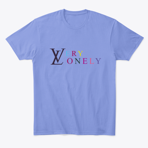 pzej very lonely classic t shirt 2 front violet