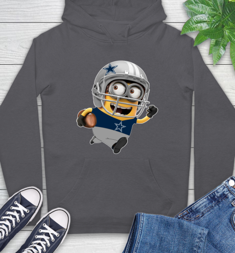 NFL Dallas Cowboys Minions Disney Football Sports Hoodie 7