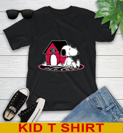 NBA Basketball Toronto Raptors Snoopy The Peanuts Movie Shirt Youth T-Shirt 2
