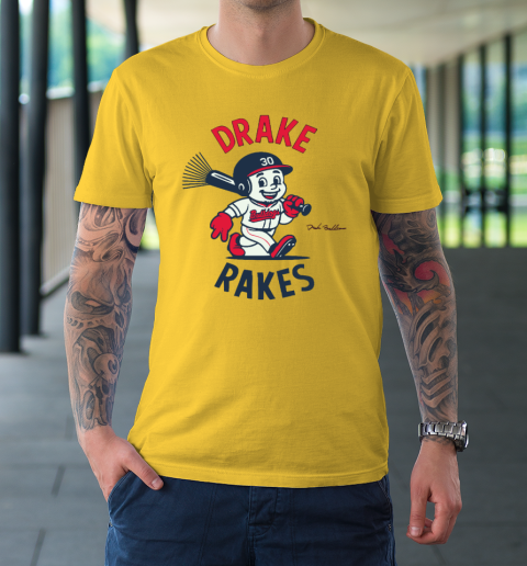 Drake Baldwin Drake Rakes Atlanta Braves Baseball T-Shirt 4