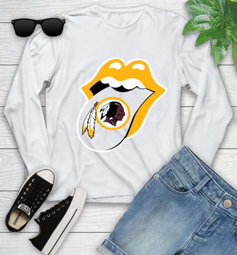 Washington Redskins NFL Football Lips I Root For My Team Adoring Fan 125
