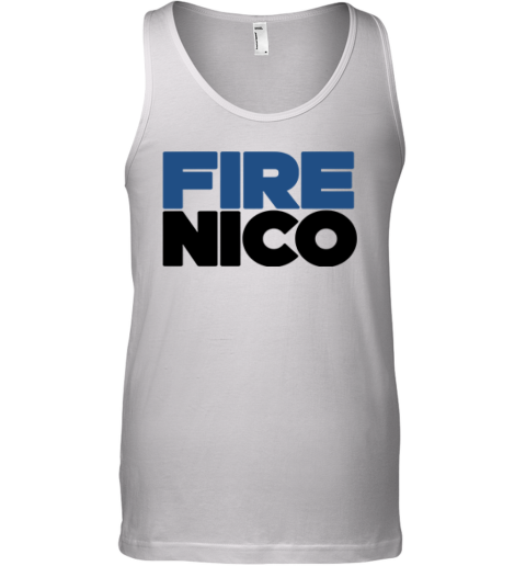 FIRE NICO Dallas Mavericks Protest Luka Trade Tank Top