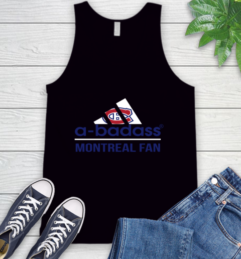 NHL A Badass Montreal Canadiens Fan Adidas Hockey Sports Tank Top