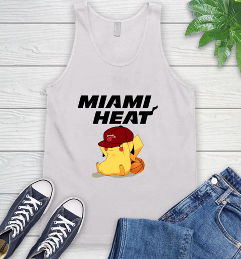 NBA Pikachu Basketball Sports Miami Heat Tank Top
