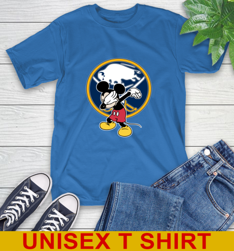 Buffalo Sabres NHL Hockey Dabbing Mickey Disney Sports T-Shirt 9