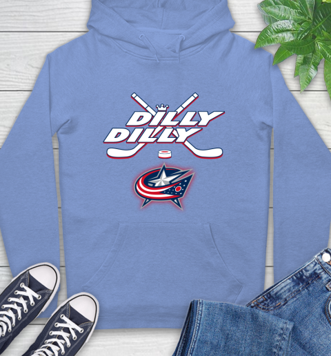 NHL Columbus Blue Jackets Dilly Dilly Hockey Sports Hoodie 11