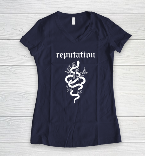 Snake Reputation In The World Women's V-Neck T-Shirt 14