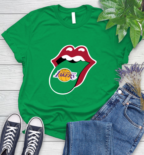 Los Angeles Lakers NBA Basketball Lips I Root For My Team Adoring Fan 96