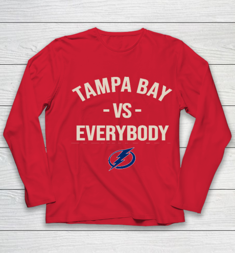 Tampa Bay Lightning Vs Everybody Youth Long Sleeve 8