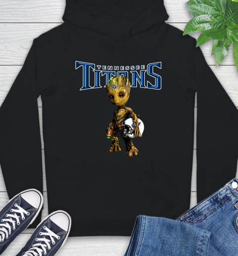 Tennessee Titans NFL Football Groot Marvel Guardians Of The Galaxy Hoodie 2
