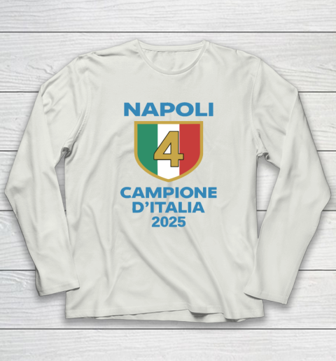 Napoli Campione D'Italia 2025 Long Sleeve T-Shirt 7