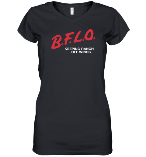 B.F.L.O. Keeping Ranch Off Wings Women's V