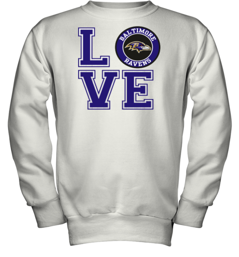 Baltimore Ravens Love Youth Sweatshirt