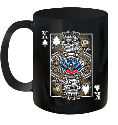 New Orleans Pelicans NBA Basketball The King Of Spades Death Cards Shirt Ceramic Mug 11oz