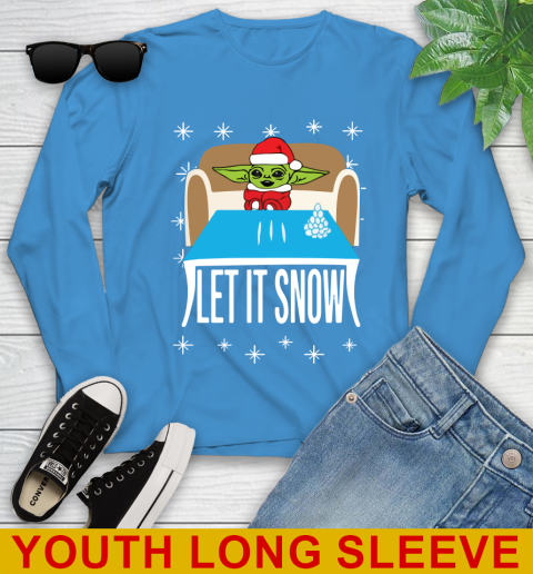 Christmas Baby Yoda And Cocaine Let It Snow Star Wars Shirts 124