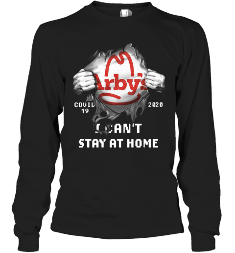 Arby'S Inside Me Covid 19 2020 I Can'T Stay At Home Long Sleeve T-Shirt