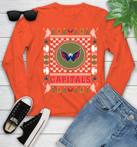 Washington Capitals Merry Christmas NHL Hockey Loyal Fan Ugly Shirt 126