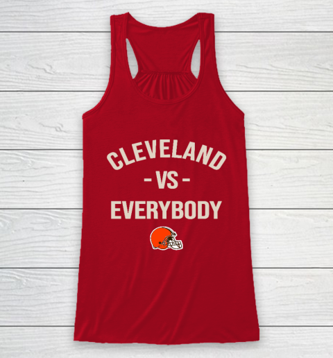 Cleveland Browns Vs Everybody Racerback Tank 4