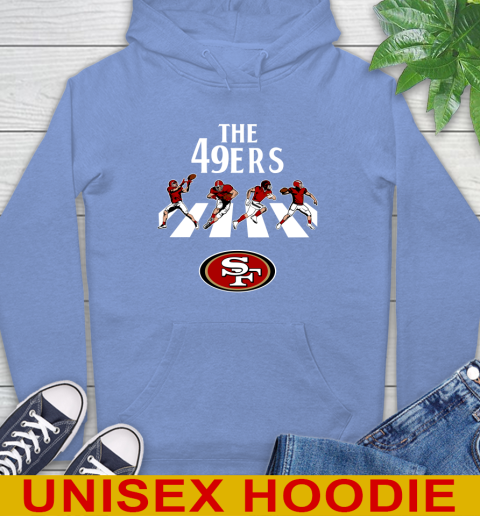NFL Football San Francisco 49ers The Beatles Rock Band Shirt Hoodie - Image 12
