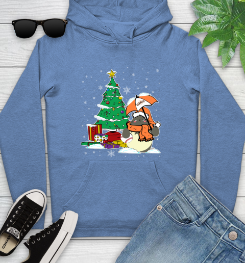 San Francisco Giants MLB Baseball Cute Tonari No Totoro Christmas Sports Youth Hoodie 13