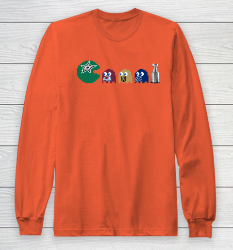 Dallas Stars x Pacman Create History For Stanley Cup Long Sleeve T-Shirt 5