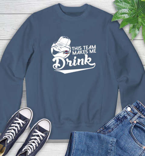 Cleveland Cavaliers NBA Basketball This Team Makes Me Drink Adoring Fan Sweatshirt 8