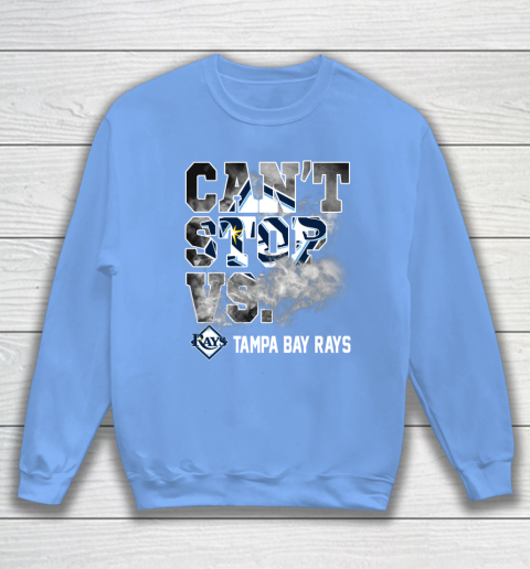 MLB Tampa Bay Rays Baseball Can't Stop Vs Rays Sweatshirt 8
