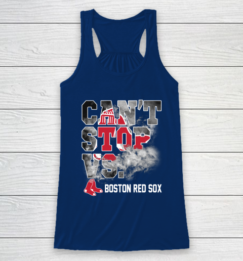 MLB Boston Red Sox Baseball Can't Stop Vs Boston Red Sox Racerback Tank 6