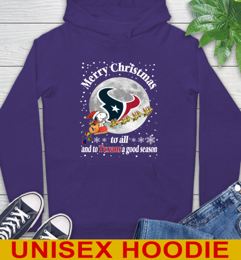 Houston Texans Merry Christmas To All And To Texans A Good Season NFL Football Sports Hoodie 5