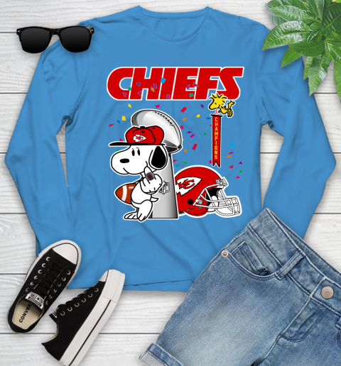 Kansas City Chiefs Champions Super Bowl 2020 Snoopy Middle Finger Shirt 128