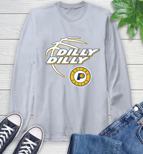NBA Indiana Pacers Dilly Dilly Basketball Sports Long Sleeve T-Shirt 6
