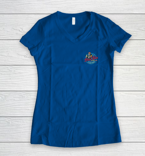 Dad Tax Making Sure It's Not Poison Women's V-Neck T-Shirt 5