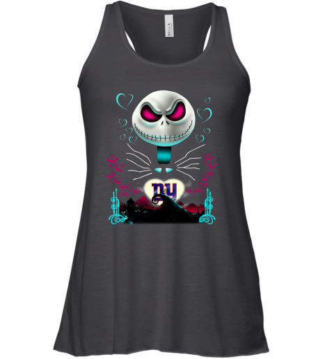 NFL New York Giants Jack Skellington Sally The Nightmare Before Christmas Football UIxlJkj9yln flowy tank 32 95 151514 front black