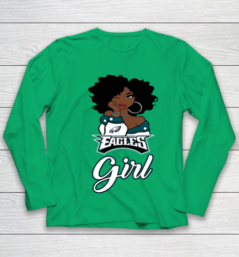 Philadelphia Eagles Girl NFL Youth Long Sleeve 6