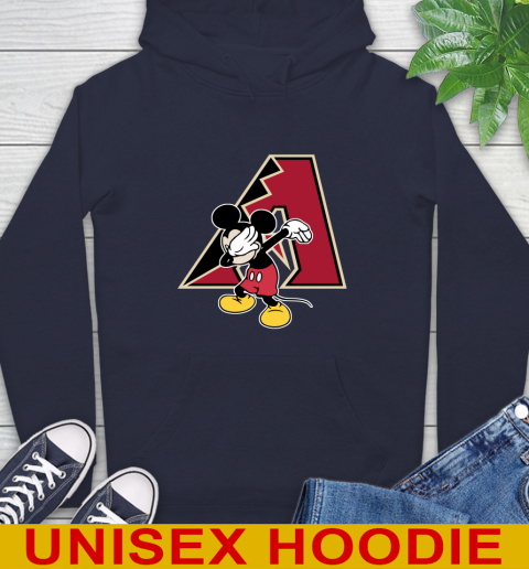 Arizona Diamondbacks MLB Baseball Dabbing Mickey Disney Sports Hoodie 4