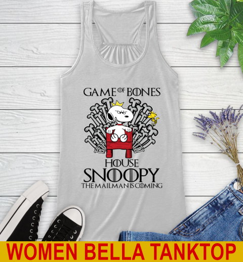 Game of bones house snoopy the mailman is coming tshirt 37