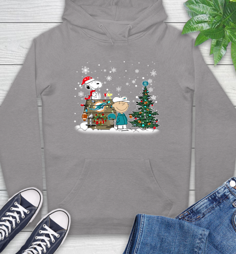 NFL Miami Dolphins Snoopy Charlie Brown Christmas Football Super Bowl Sports Hoodie 6