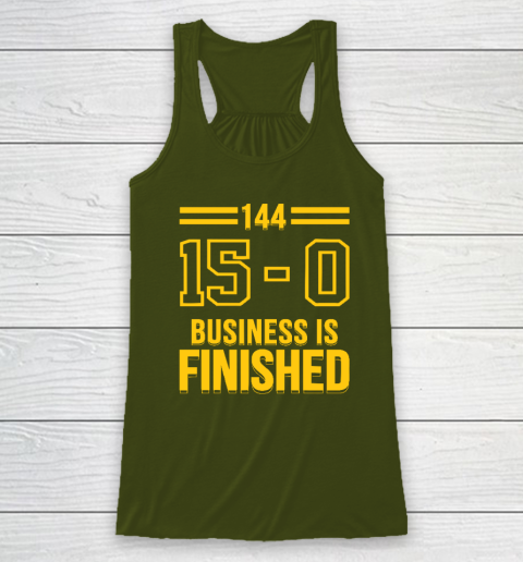 Michigan Business Is Finished 144 15  0 Racerback Tank 2