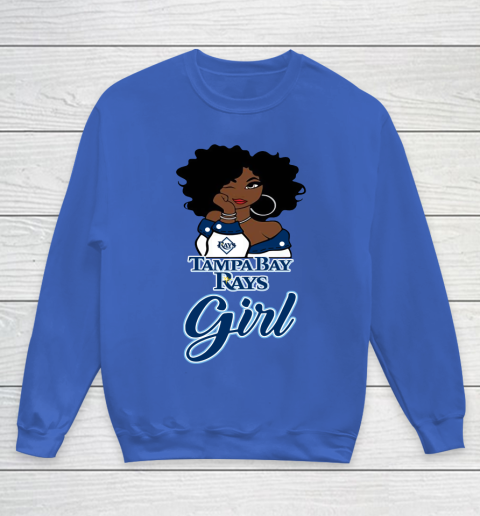 Tampa Bay Rayss Girl MLB Youth Sweatshirt 8